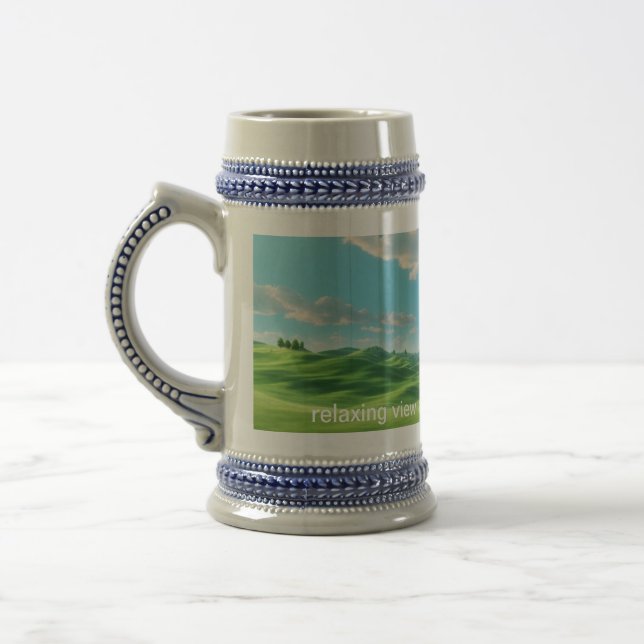 personalized name beer stein (Left)