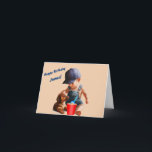 Personalized Name Birthday Card<br><div class="desc">Send a birthday wish to your favorite little guy with his customized name right on the card and don't forget to hand write a special message inside!</div>