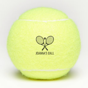 Personalized Name Birthday Party Wedding Favor Tennis Balls