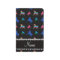 Personalized name black patterned horses
