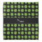 Personalized name black tennis balls pattern