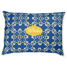 Personalized Name Blue and Yellow Royal Repose