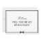 Personalized Name Bowtie Bridesman Proposal
