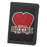 Personalized NAME Boxer Boxing Glove Prize Fighter Trifold Wallet<br><div class="desc">Personalize this truly unique,  one-of-a-kind custom Name Boxer Boxing Glove Prize Fighting Gift. Perfect addition to your boxing enthusiast home and garage decor! Personalized with your Name or Custom Text! Professional Boxing - Heavyweight Champion - Sparring - Ringside - Fisticuffs</div>