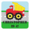 Personalized Name Boys Kids Construction Dumpruck