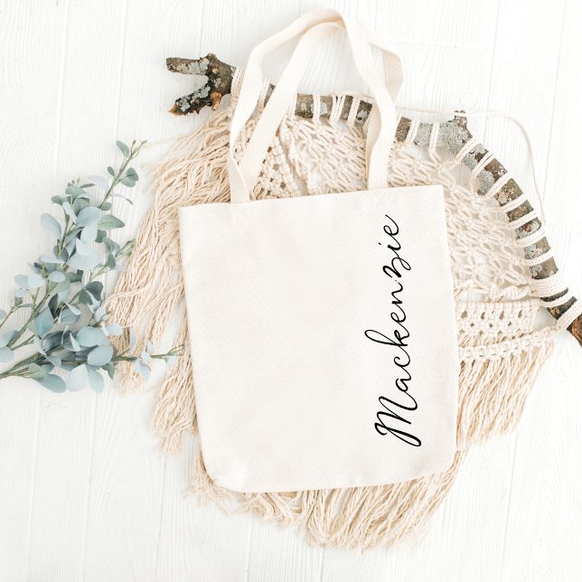 Personalized Name Bridesmaid Favors Bachelorette Tote Bag (Creator Uploaded)