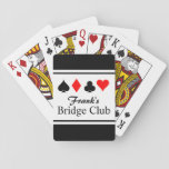 Personalized Name Bridge Playing Cards at Zazzle