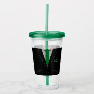 Personalized Name Business Acrylic Tumbler