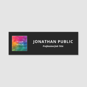 Personalized Name Business Company Logo Template Tag