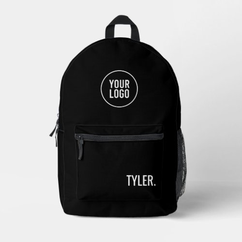 Personalized Name Business Logo Merch Printed Backpack