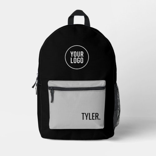 Personalized Name Business Logo Merch Printed Backpack