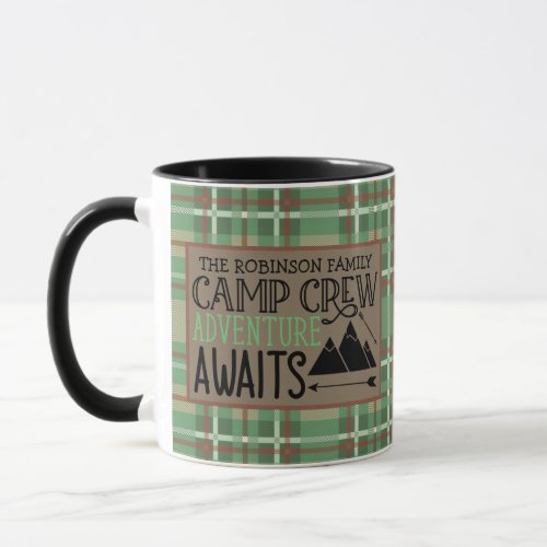 Personalized NAME Cabin Camping Adventure Mug