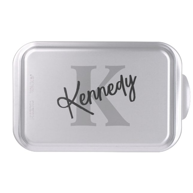 Personalized Name Cake Pan (Front)