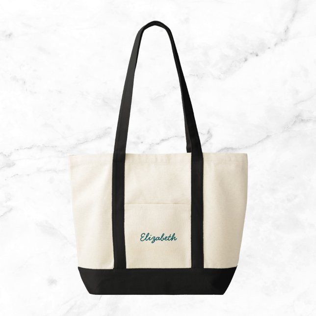 Personalized Name Canvas Tote Bag (Creator Uploaded)