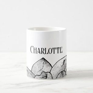 ​Personalized Name "Charlotte" Magic Color Morph Mug