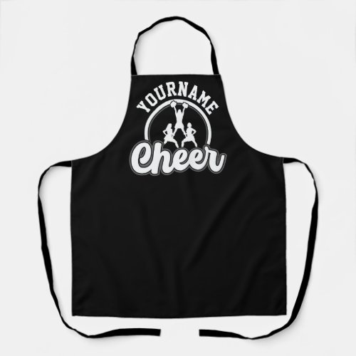 Personalized NAME Cheer Team Varsity Cheerleader Apron