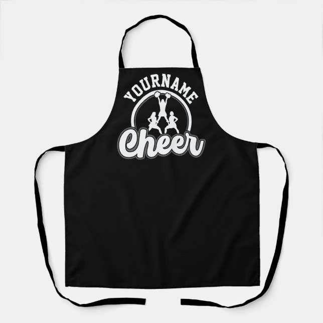 Personalized NAME Cheer Team Varsity Cheerleader Apron (Front)