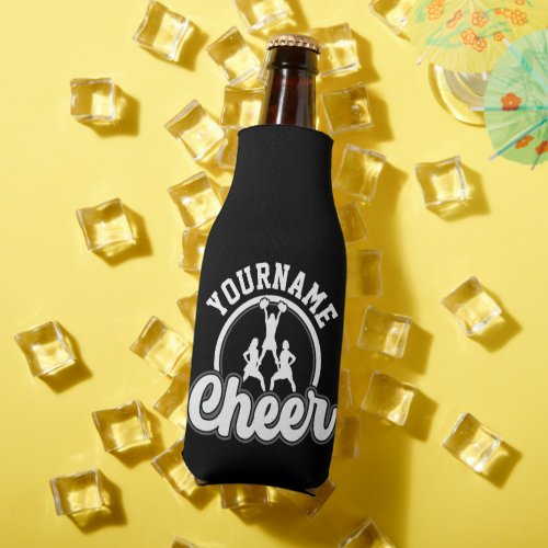 Personalized NAME Cheer Team Varsity Cheerleader Bottle Cooler