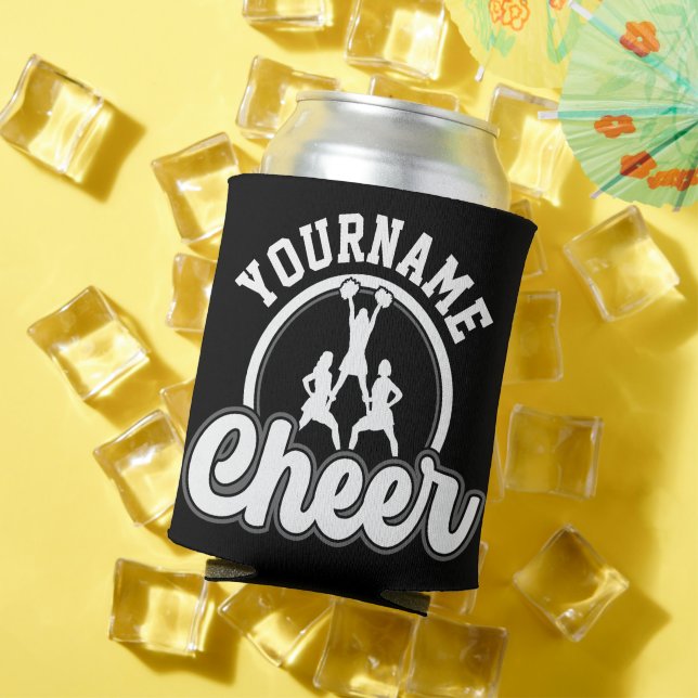 Personalized NAME Cheer Team Varsity Cheerleader Can Cooler (In Situ Summer)