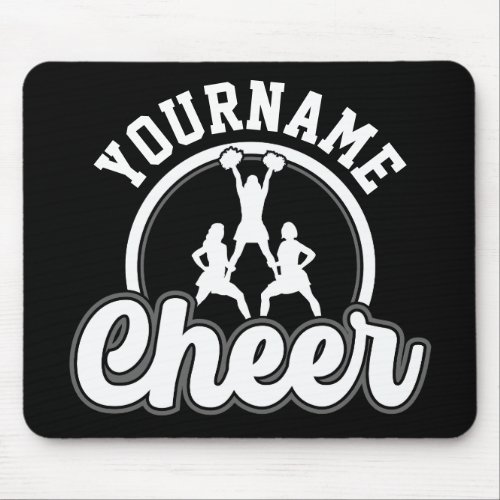 Personalized NAME Cheer Team Varsity Cheerleader Mouse Pad