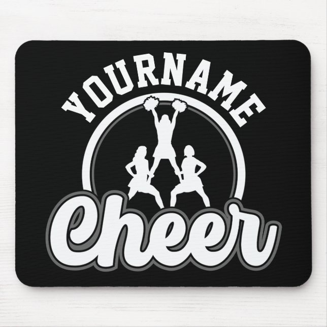 Personalized NAME Cheer Team Varsity Cheerleader Mouse Pad (Front)