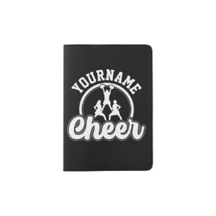 Personalized NAME Cheer Team Varsity Cheerleader Passport Holder