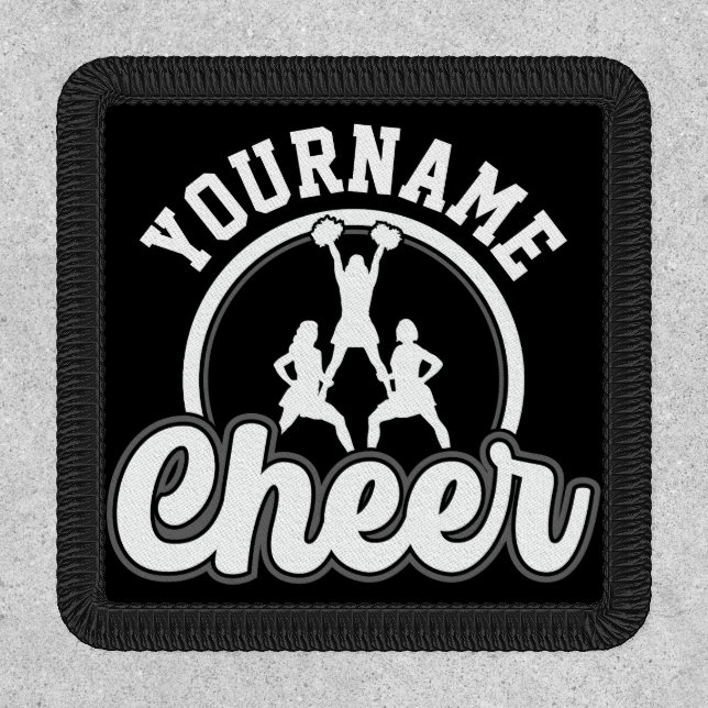 Personalized NAME Cheer Team Varsity Cheerleader Patch (Front)