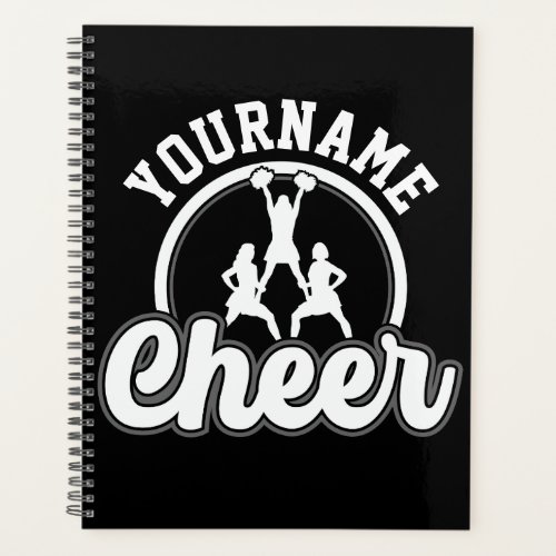 Personalized NAME Cheer Team Varsity Cheerleader Planner