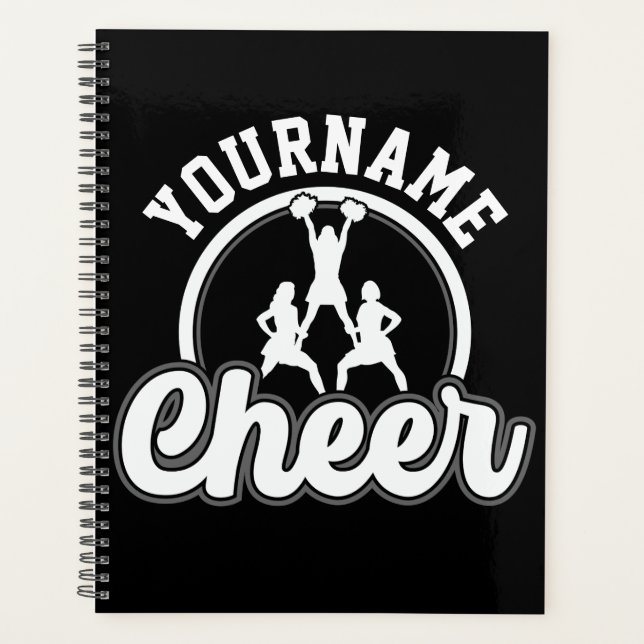 Personalized NAME Cheer Team Varsity Cheerleader Planner (Front)
