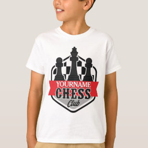 Personalized NAME Chess Player Club Checkmate  T-Shirt