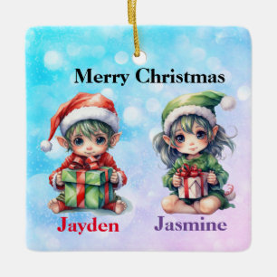 Personalized name Christmas ornament