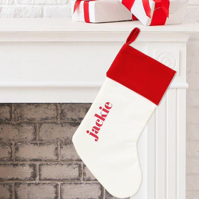 Personalized Name Christmas Stocking (Personalized Christmas Stocking)
