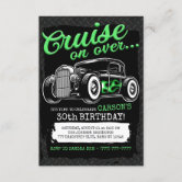 How To Decorate For A Green Supercar Birthday Party - A Touch Of LA