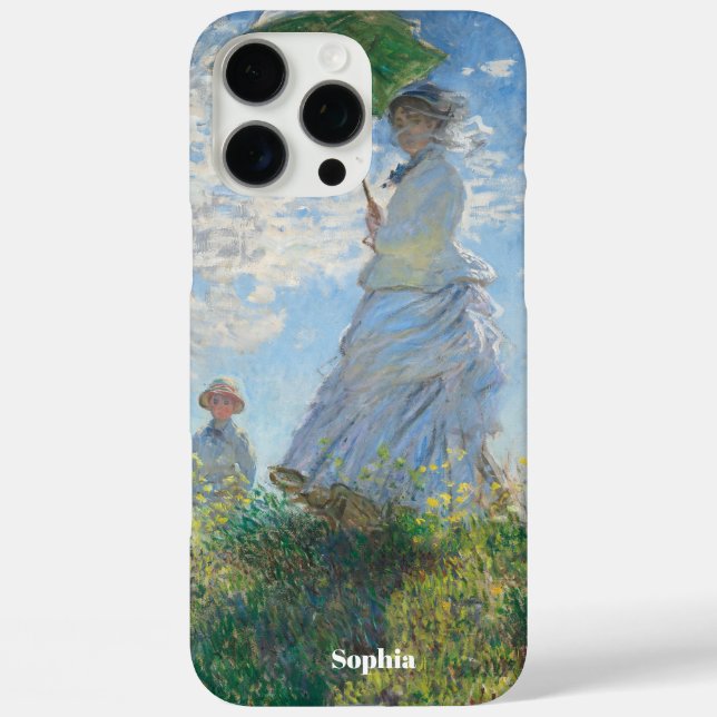 Personalized Name Claude Monet arts Case-Mate iPhone Case (Back)
