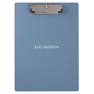 Personalized Name Clipboard