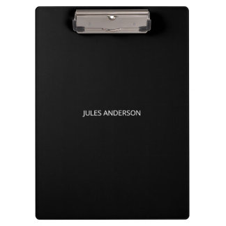 Personalized Name Clipboard