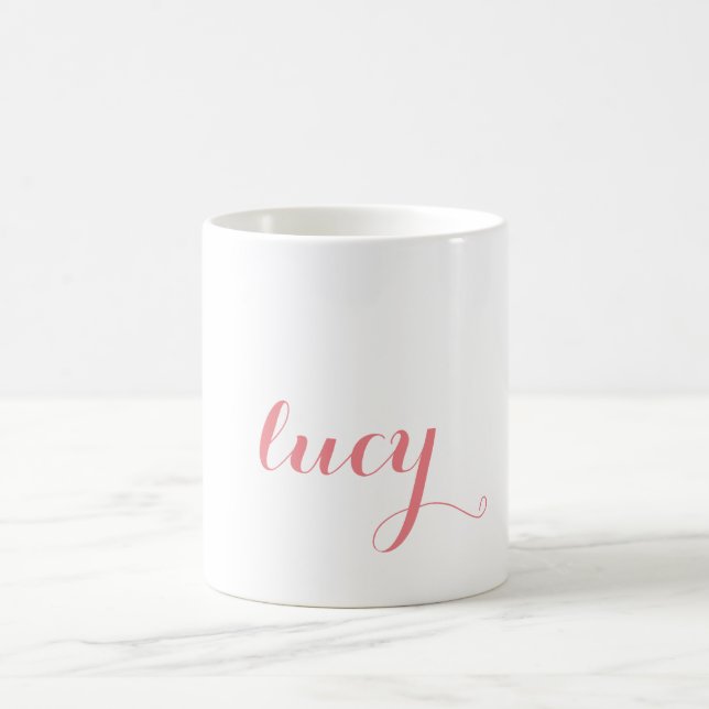Personalized Name Coffee Mug (Center)