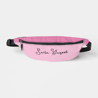 personalized Name colorful pink purple Fanny Pack