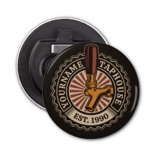 Personalized NAME Craft Beer Taphouse Brewery Bar Bottle Opener