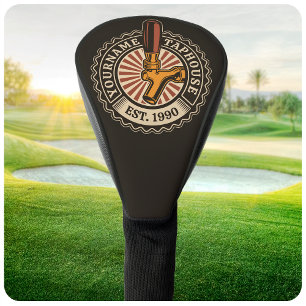 Personalized NAME Craft Beer Taphouse Brewery Bar Golf Head Cover