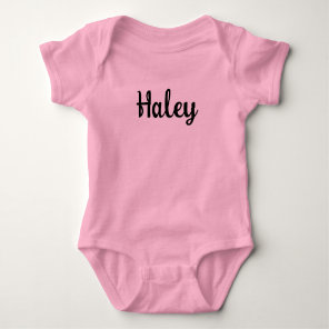 Personalized Name - Create Your Own Baby Bodysuit