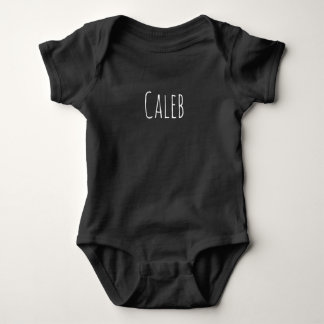Personalized Name - Create Your Own Custom Text Baby Bodysuit