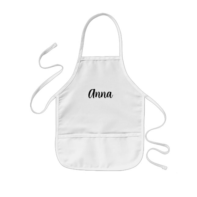 Personalized Name - Create Your Own Kids' Apron (Front)