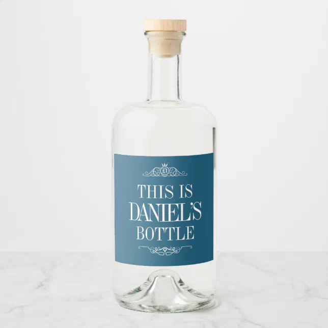 Personalized Name Create Your Own Liquor Label Zazzle