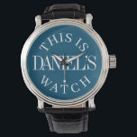 Personalized Name | Create Your Own Watch<br><div class="desc">For your golf loving guy or gal on the green or just your loved one that needs help finding their stuff,  this fun and funny opener is sure to be a hit! Need different colors,  logos,  etc.? *EMAIL ME FOR FREE HELP* and customization at hello@christiekelly.com</div>