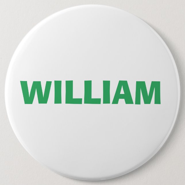 Personalized Name Custom Button (Front)