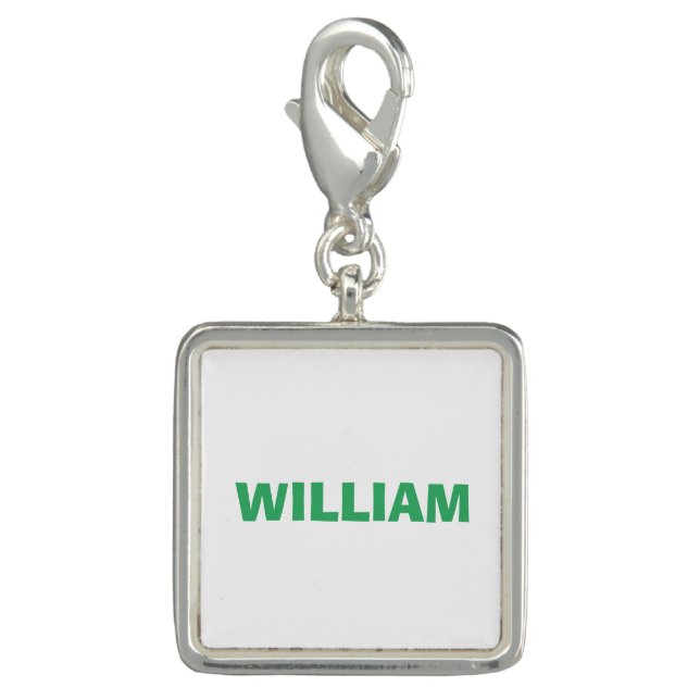 Personalized Name Custom Charm (Front)
