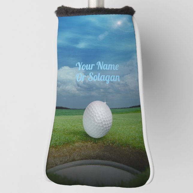 Personalized Name Custom Golf Club Head Cover (Rotate 90)