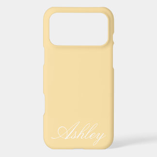 Personalized Name Custom Modern Minimal Monogram iPhone 17 Pro Max Case