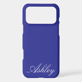 Personalized Name Custom Modern Minimal Monogram iPhone 17 Pro Max Case